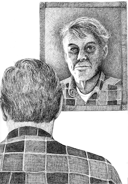 Geoff Fernald in the Mirror